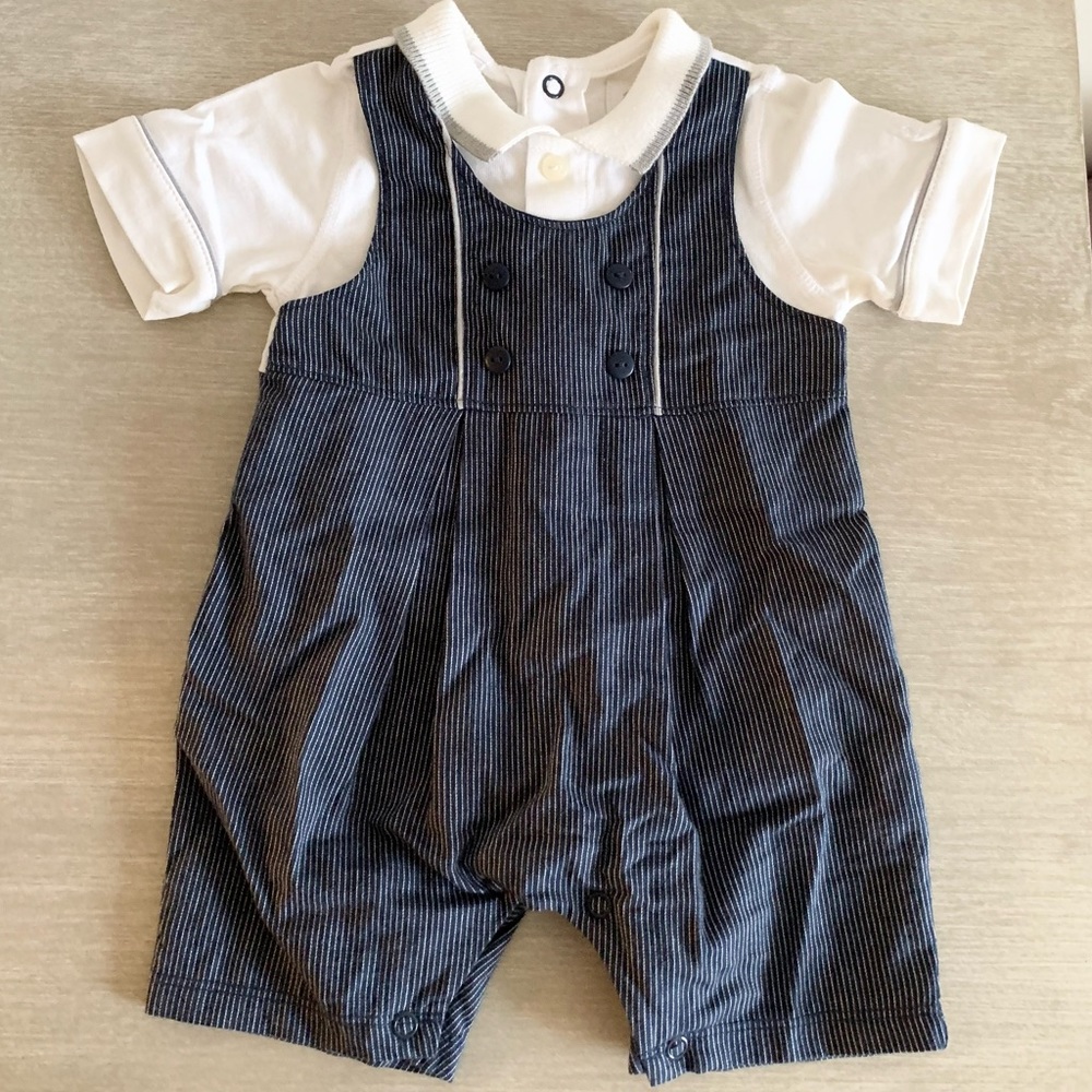 Emile et Rose Baby Boy Romper